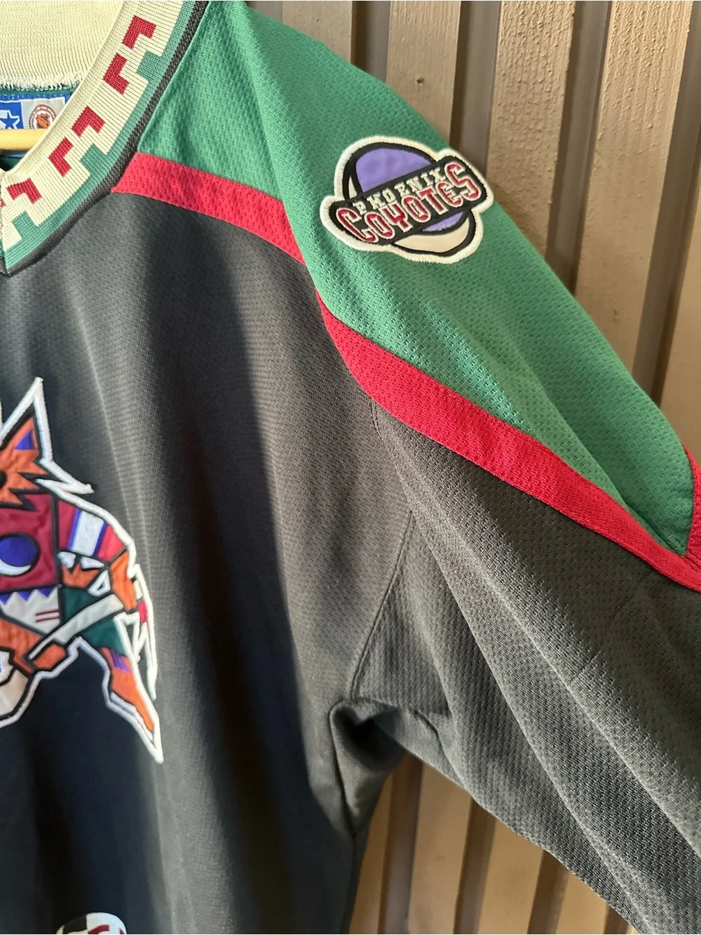 Phoenix Coyotes Vintage Kachina Starter NHL Hockey Jersey Mens Large L